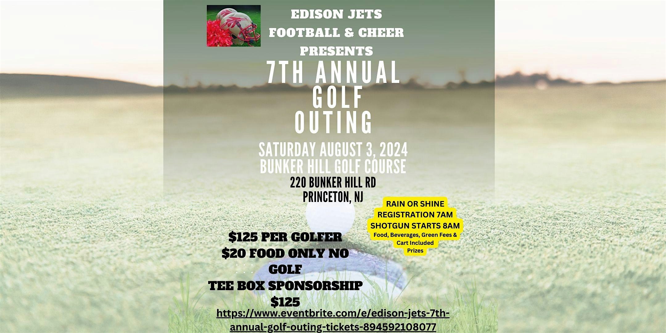 Edison Jets 7th Annual Golf Outing
