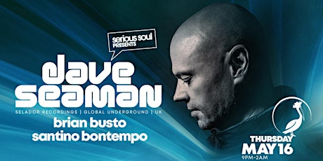 DAVE SEAMAN (Selador Recordings, Global Underground) at THE NEST, ST. PETE