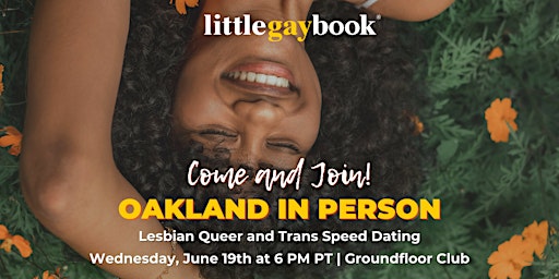 Hauptbild für Oakland in Person Queer and Trans Speed Dating