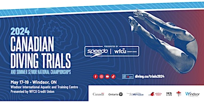 Imagem principal do evento 2024 Canadian Diving Trials and Summer Nationals - Windsor