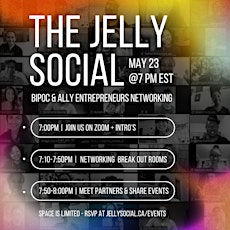 THE JELLY SOCIAL: Online Networking for BIPOC & Ally ENTRs: May 2024