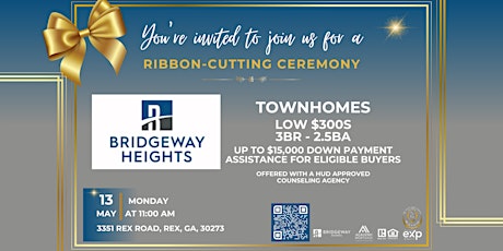 Bridgeway Townhomes Ribbon-Cutting Ceremony