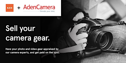 Imagem principal do evento Sell your camera gear (free event) at Aden Camera