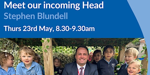 Meet our incoming Head, Stephen Blundell primary image
