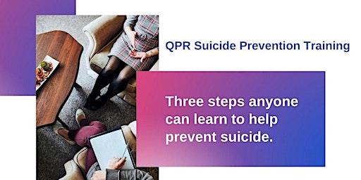 Imagem principal do evento QPR Suicide Prevention Training