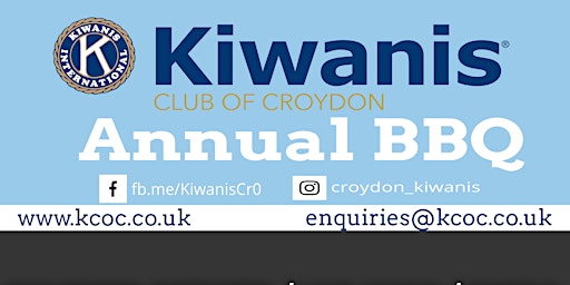Image principale de Kiwanis Club of Croydon Annual Summer BBQ