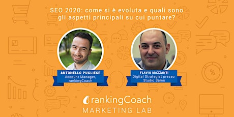 Hauptbild für Webinar sulle novità SEO per il 2020  #rCmarketinglab