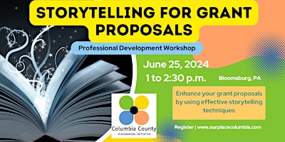 Storytelling for Grant Proposals primary image