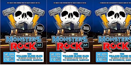 Monsters Of Rock - Performed by Thunder Hammer