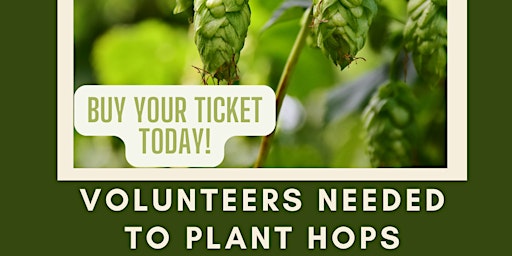 Volunteers Needed to Plant Hops!