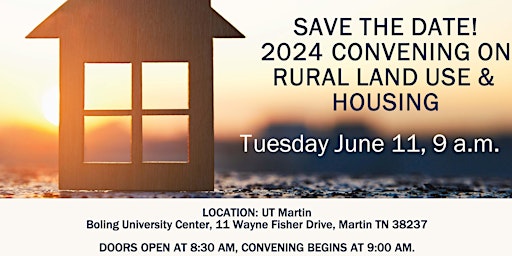 Convening on Rural Land Use & Housing primary image