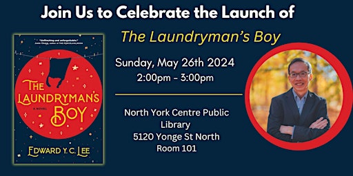Book Launch for THE LAUNDRYMAN'S BOY primary image