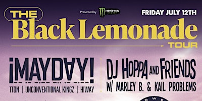Imagen principal de The Black Lemonade Tour  STL featuring !MAYDAY!