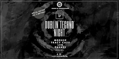 Immagine principale di Dublin Techno Night 