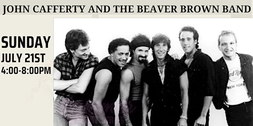 Primaire afbeelding van John Cafferty and the Beaver Brown Band - Vine and Vibes Summer Concert