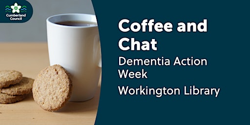 Imagem principal do evento Dementia Action Week Coffee and Chat at Workington Library