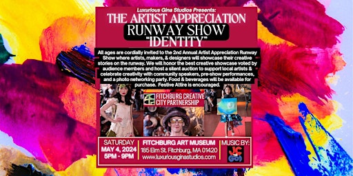 Primaire afbeelding van 2nd Annual Artist Appreciation Runway Show & Networking Photo Party