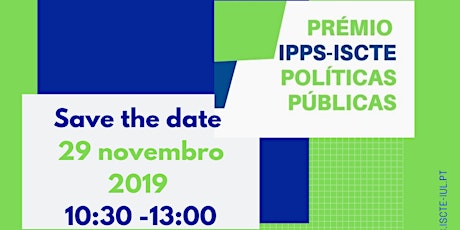 Entrega do Prémio IPPS-ISCTE Políticas Públicas
