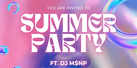 SIO X SUMMER PARTY