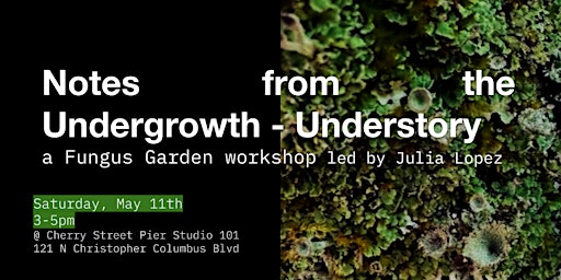 Imagem principal do evento Notes from the Undergrowth - Poetry with Julia Lopez
