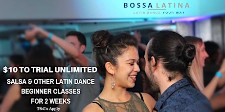 Come & Try Salsa & Other Latin Dance Beginner Classes primary image