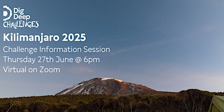 Kilimanjaro 2025 Information Session