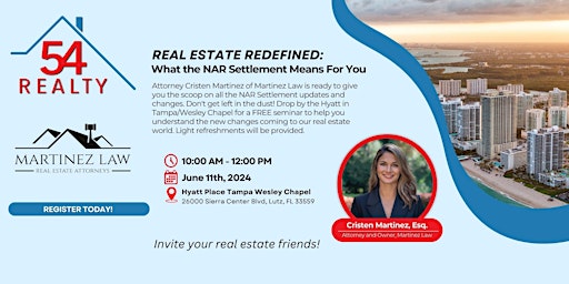 Imagem principal do evento Real Estate Redefined: What the NAR Settlement Means for You