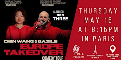 Primaire afbeelding van Europe Takeover Comedy Tour | English Stand-Up Show in Paris