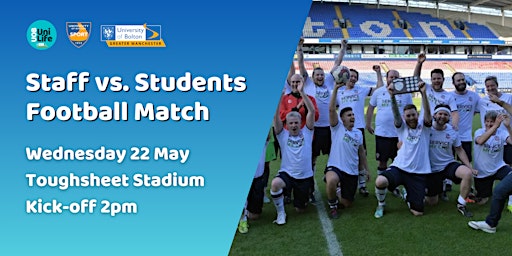 Imagem principal do evento Staff vs. Students Football Match