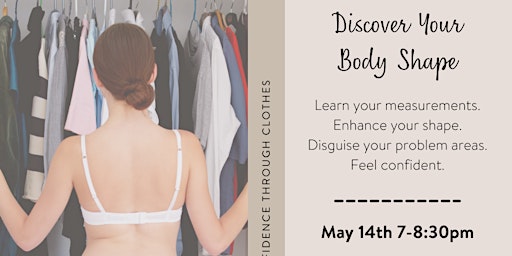 Imagem principal do evento Discover Your Body Shape