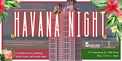 Imagem principal de Networking Event - The Atlanta Commerce Club's Havana Night