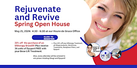 Rejuvenate and Revive Spring Open House