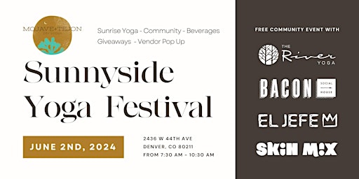 Image principale de Join Us for Yoga, Bevies, Giveaways & More - Mojave + Tejon Courtyard