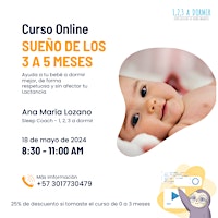 Curso sueño del bebé de 3 a 5 meses primary image