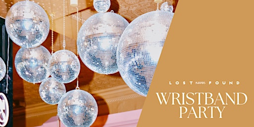 Imagen principal de Tedy Reed -  Wristband Party at Lost Never Found