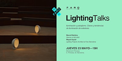 Imagem principal do evento LightingTalks: Iluminación y paisajismo