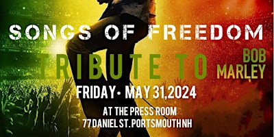 Imagem principal do evento Songs of Freedom: A Tribute to Bob Marley feat. Redemption