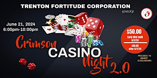 Imagem principal do evento Crimson Casino Night