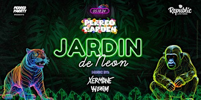 Immagine principale di Perreo Garden: Jardin de Neon  -  Latin & Reggaetón Party @ Republic 