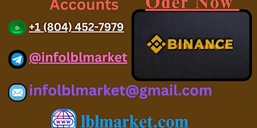 Hauptbild für 3 Best Sites To Buy Verified Binance Accounts(100% ...