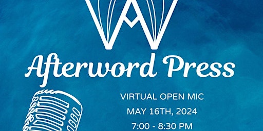 Afterword Press' Virtual Open Mic  primärbild