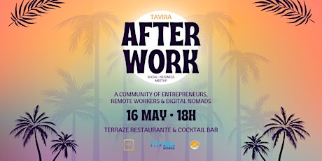 Tavira After Work • a social + business meetup