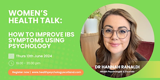 Imagem principal do evento How to Improve IBS Symptoms Using Psychology