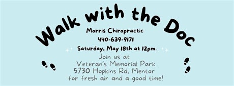 Walk with the Docs of Morris Chiropractic