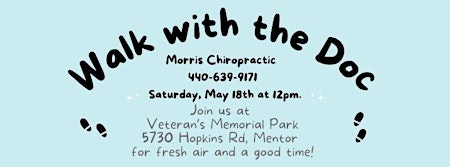 Walk with the Docs of Morris Chiropractic primary image