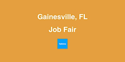 Imagen principal de Job Fair - Gainesville