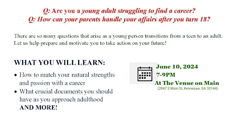 Young Adults: Prepare for Success