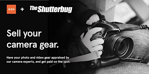 Imagem principal do evento Sell your camera gear (free event) at The Shutterbug
