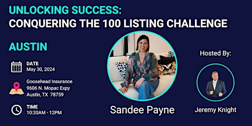 Image principale de Unlocking Success: Conquering the 100 Listing Challenge
