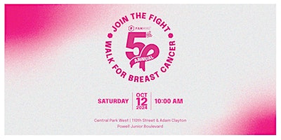 Primaire afbeelding van Fanmire's 5th Annual Walk for Breast Cancer